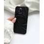 Силіконовий чорний брендовий на iPhone 14 pro max